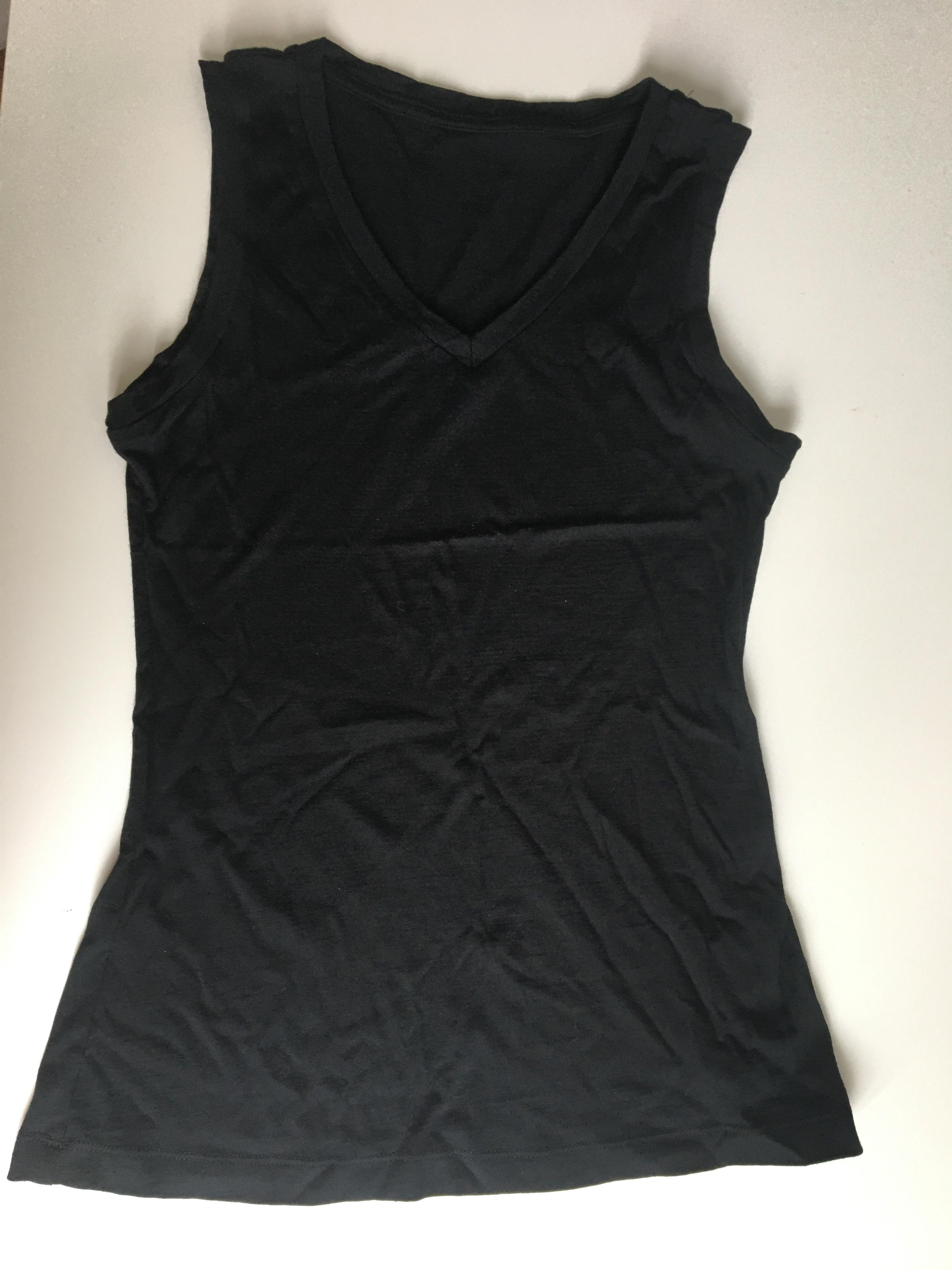 Top damski V-neck
