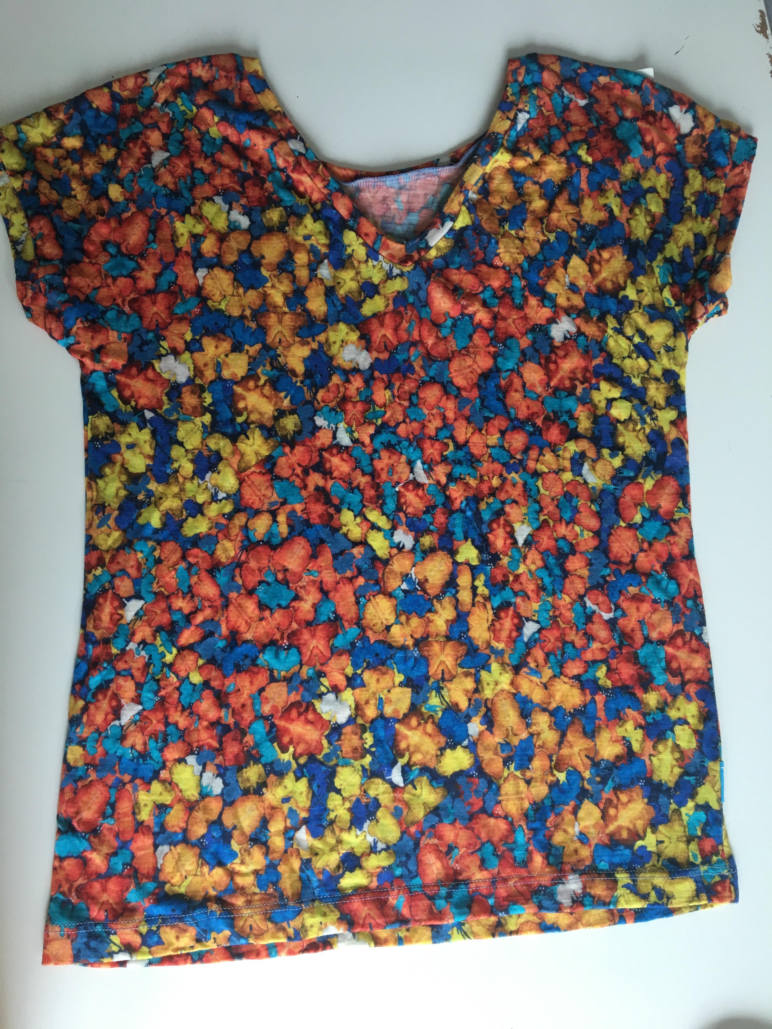 Koszulka damska V-neck, 100% merino