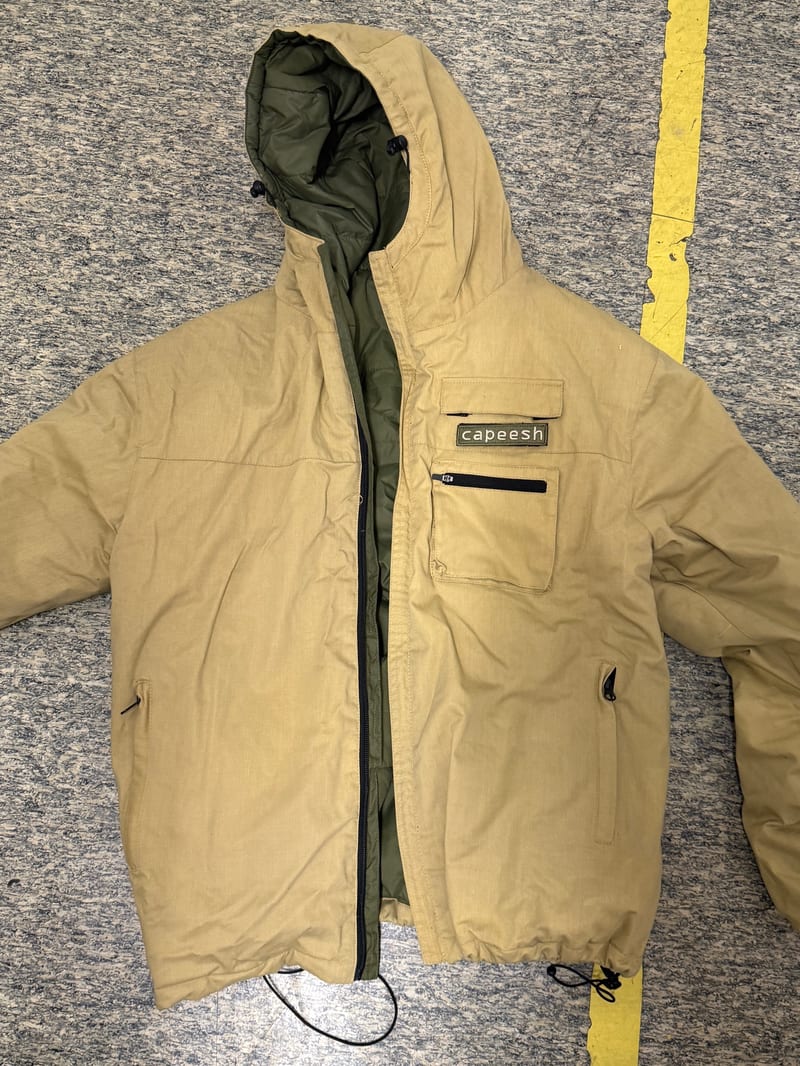 giacca khaki/green
