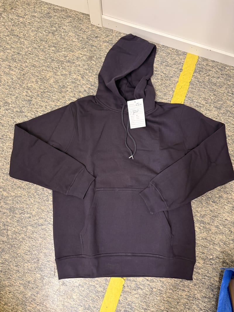 capeesh sample hoodie