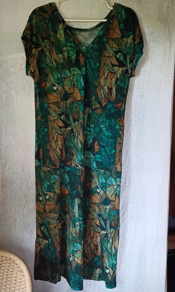 Sukienka Paterns merino Gorpcore Green XL