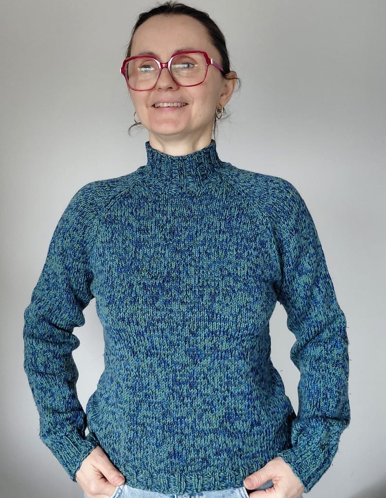Sweter unisex wełna merino 100%