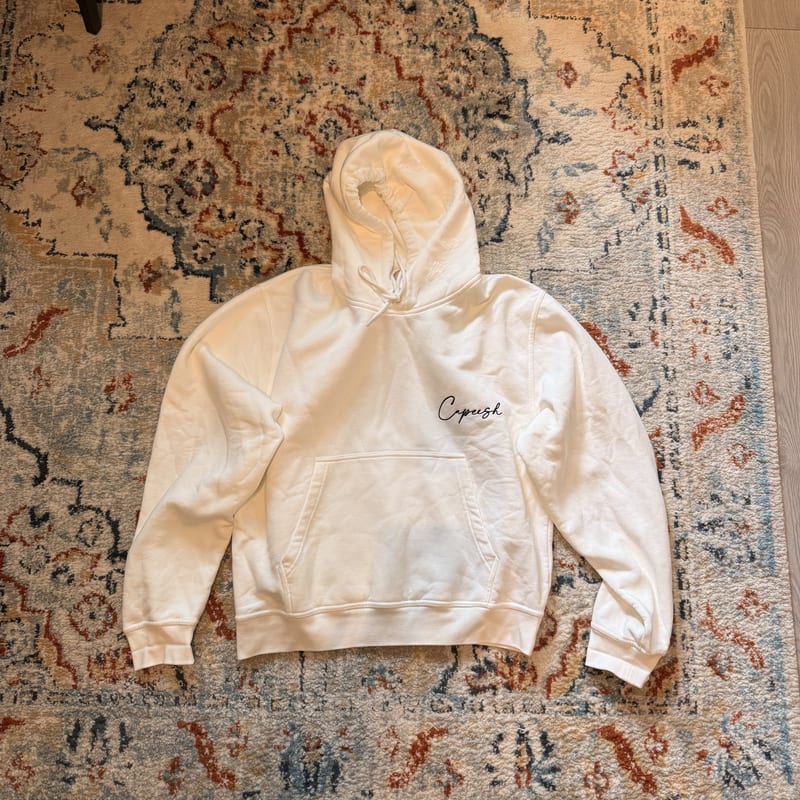 White hoodiy 